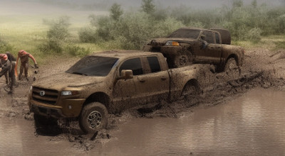 When a 4x4 Meets Mud: A Tale Reminiscent of the Titanic's Submarine Sinking