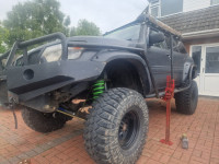 Installation of Ironman 4x4 Suspension Lift Kit on a 1998 Nissan Patrol LWB. Ironman 4x4 4