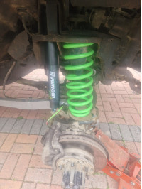 Installation of Ironman 4x4 Suspension Lift Kit on a 1998 Nissan Patrol LWB. Ironman 4x4 4