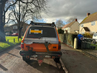 Installation of Fabryka4x4 Rear Steel Bumper with Twin Swing Away on a Toyota Land Cruiser 80 Series. Credit: Photos by Kieron
