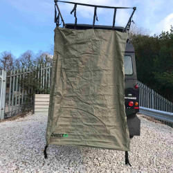 Overland Expedition Fold-Out Shower Privacy Curtain Side Box - Forest Green Overland Expedition Fold-Out Shower Privacy Curtain Side Box - Forest Green