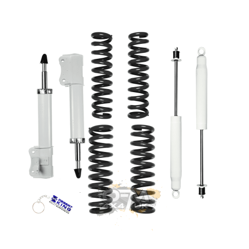 Desert King Shock & Eibach Spring Suspension Kit for Suzuki Grand Vitara I 5-door 1998–2004 — 2-inch Lift Desert King Shock & Eibach Spring Suspension Kit for Suzuki Grand Vitara I 5-door 1998–2004 — 2-inch Lift