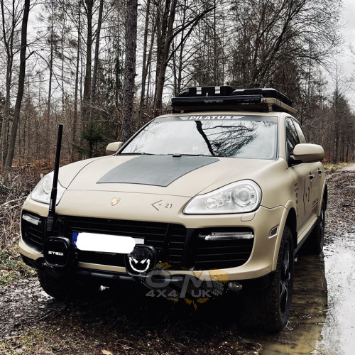 Porsche Cayenne 1st Gen Turbo (2003-2010) 90W Hood Flexible Solar Panel