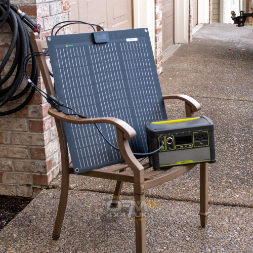 Lensun New 50W 12V ETFE Flexible Solar Panel, Lastest PERC 9BB Mono solar cells