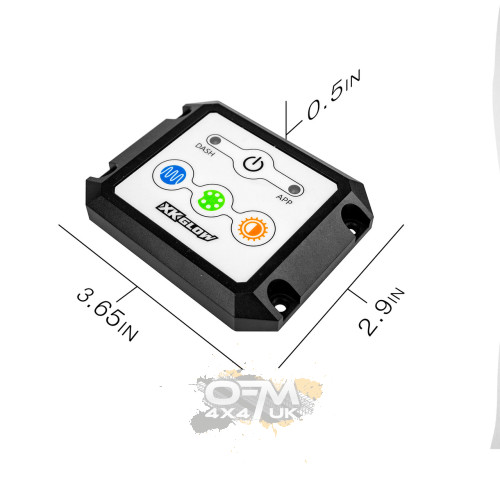 XK Glow Dual Mode Dash Surface Mount XKCHROME Controller XK Glow Dual Mode Dash Surface Mount XKCHROME Controller