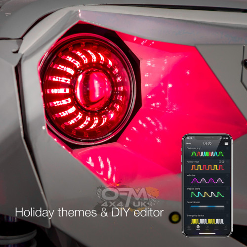 XK Glow Dual Mode Dash Surface Mount XKCHROME Controller XK Glow Dual Mode Dash Surface Mount XKCHROME Controller