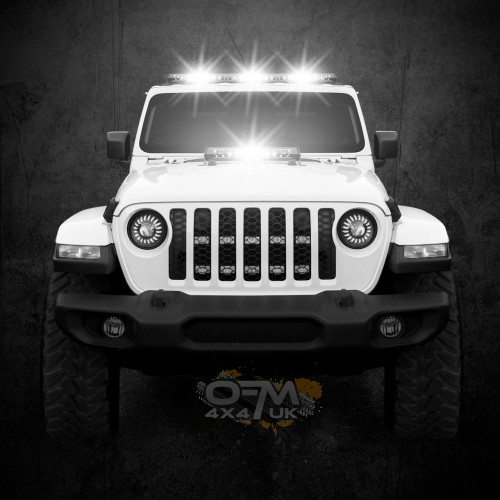 XK Glow SAR 90 Degree 1pc Search & Rescue Light Bar Kit