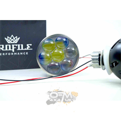 Profile Performance Bi-LED Hi-Lens (HiLENS-B) – LED High Beam Projectors (PAIR), 6000K, 5-Year Warranty Profile Performance Bi-LED Hi-Lens (HiLENS-B) – LED High Beam Projectors (PAIR), 6000K, 5-Year Warranty