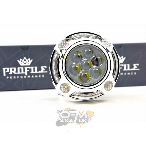 Profile Performance Bi-LED Hi-Lens (HiLENS-B) – LED High Beam Projectors (PAIR), 6000K, 5-Year Warranty Profile Performance Bi-LED Hi-Lens (HiLENS-B) – LED High Beam Projectors (PAIR), 6000K, 5-Year Warranty