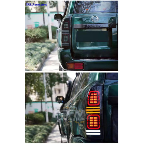 Bad Label Retrofit LED Rear Tail Lights – Nissan Patrol Y61 GU4 (2004–2009)