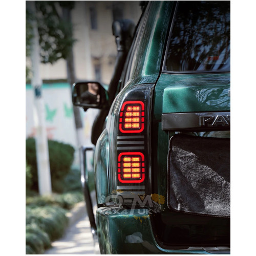 Bad Label Retrofit LED Rear Tail Lights – Nissan Patrol Y61 GU4 (2004–2009)