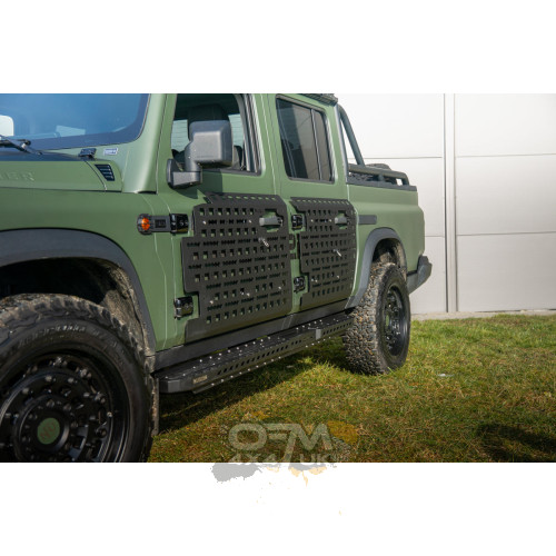 Fabryka 4x4 Left Rear Door Armour Ineos Grenadier Quartermaster 3.0 Petrol 2023-on Fabryka 4x4 Left Rear Door Armour Ineos Grenadier Quartermaster 3.0 Petrol 2023-on