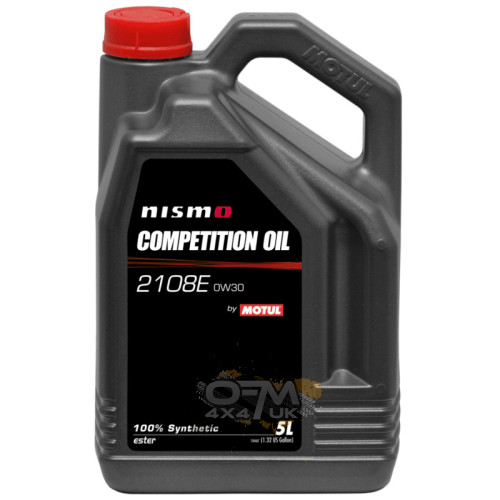 Motul NISMO Competition 2108E 0W-30 5L Motul NISMO Competition 2108E 0W-30 5L
