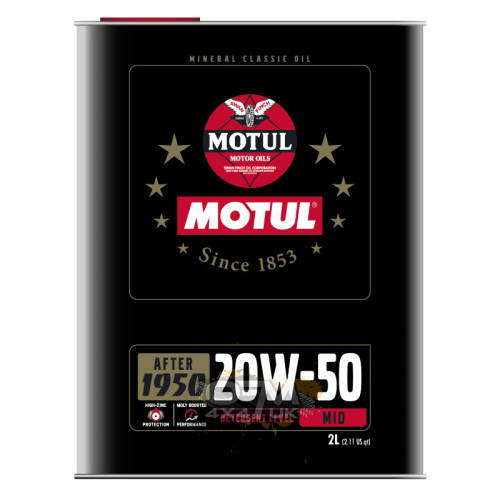 Motul Classic 20W-50 2L Motul Classic 20W-50 2L