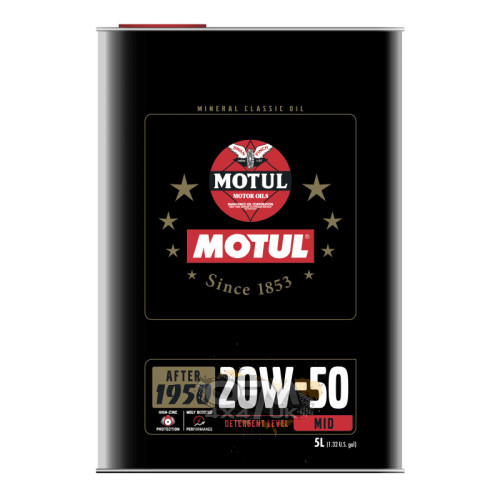 Motul Classic 20W-50 5L Motul Classic 20W-50 5L
