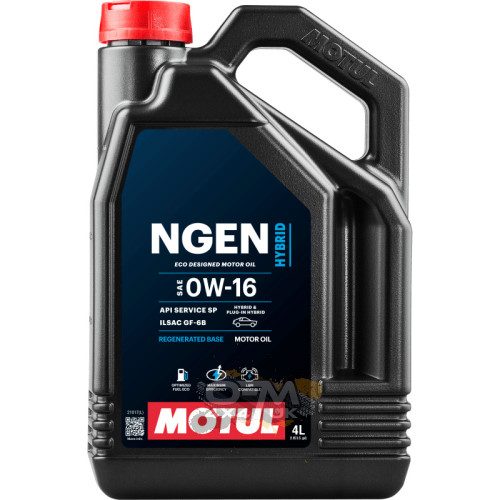 Motul NGEN Hybrid 0W-16 4L Motul NGEN Hybrid 0W-16 4L
