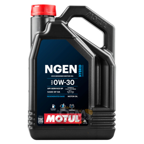 Motul NGEN Hybrid 0W-30 4L Motul NGEN Hybrid 0W-30 4L