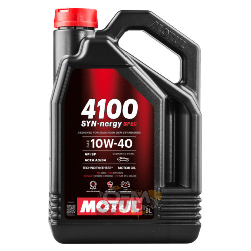 Motul 4100 SYN-Nergy Spec 10W-40 5L Motul 4100 SYN-Nergy Spec 10W-40 5L