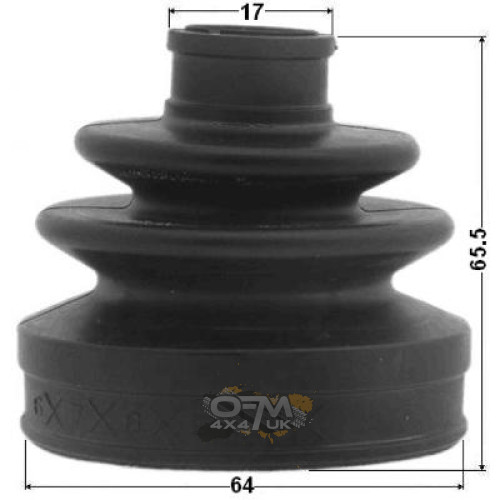 Febest Boot outer cv joint kit for Nissan Elgrand