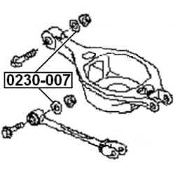 Febest Cam for Nissan Elgrand