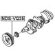 Febest Crankshaft pulley for Nissan Elgrand Febest Crankshaft pulley for Nissan Elgrand