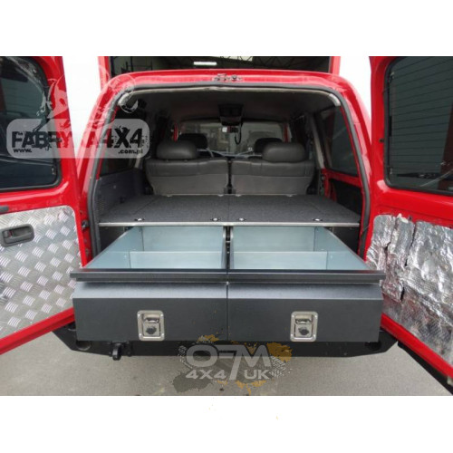 Expedition Drawer System Toyota Land Cruiser J80 (1989–1998) – Fabryka 4x4 Interior Storage