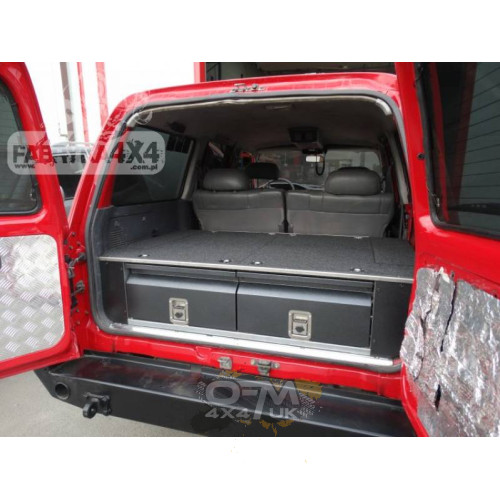 Expedition Drawer System Toyota Land Cruiser J80 (1989–1998) – Fabryka 4x4 Interior Storage