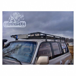 Roof Rack with Mesh Toyota Land Cruiser J80 (1989–1998) – Fabryka 4x4 Roof Rack with Mesh Toyota Land Cruiser J80 (1989–1998) – Fabryka 4x4
