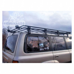 Roof Rack without Mesh Toyota Land Cruiser J80 (1989–1998) – Fabryka 4x4 Roof Rack without Mesh Toyota Land Cruiser J80 (1989–1998) – Fabryka 4x4