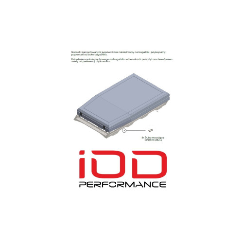 IOD Performance RoofTop Tent Mount for IOD Roof Racks