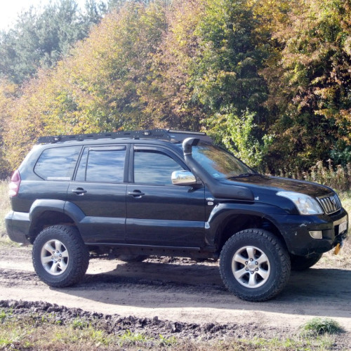 Low Profile Expedition Roof Rack for Toyota Land Cruiser Prado 120