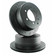 Rear Brake Discs for Toyota Landcruiser 4.2 TD HDJ80 between years 08.92-10.98