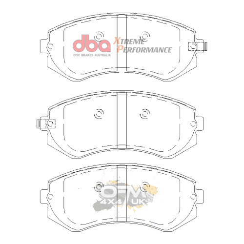 DBA 4622S Rear Brake Kit Nissan Patrol Y61 (1997–2014)
