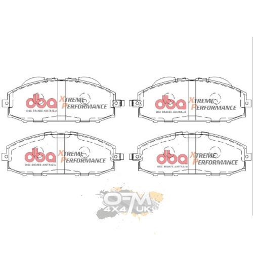 DBA 4625S Front Brake Kit Nissan Patrol Y61 (1997–2014)