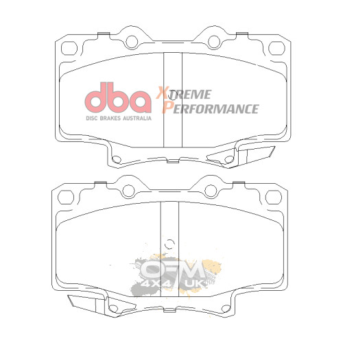 DBA 4784S Front Brake Kit Toyota Land Cruiser 80 (1990–1997)
