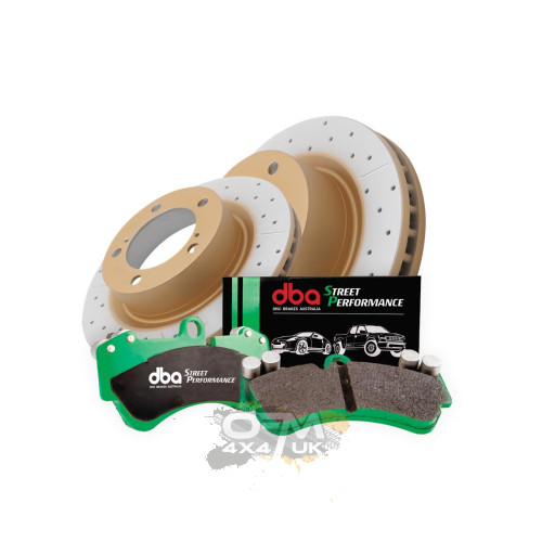 DBA 784X Front Brake Kit Toyota Land Cruiser 80 (1990–1997)