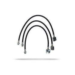 Pedders Extended Rubber Brake Hose Kit (ABS) for Nissan Patrol