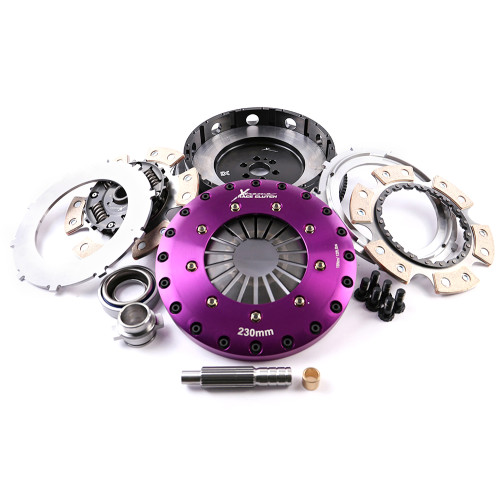Xtreme Performance Clutch 230mm Sprung Ceramic Twin Plate Clutch Kit with Flywheel 1000Nm for Nissan