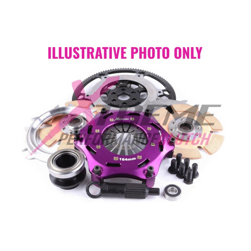 Xtreme Performance Clutch 184mm Rigid Ceramic Twin Plate Clutch Kit with Flywheel 1220Nm for Nissan