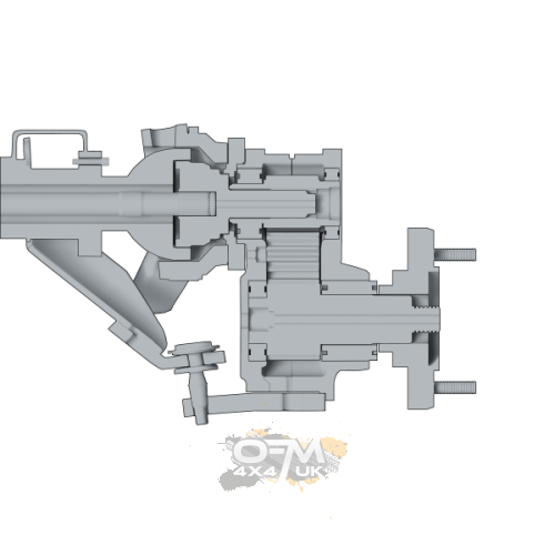 Werewolf Bolt-on Portal Axle Kit for Toyota Land Cruiser 80