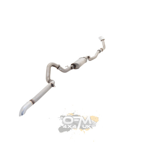 XForce 3" Turbo Back Exhaust System – Toyota Land Cruiser 100 Series 1HD-FTE 1998–2007 | E4-TL100-TBS