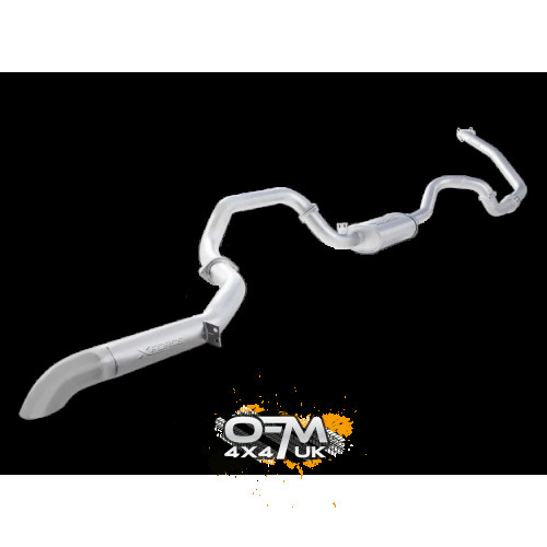 Xforce 3" Turbo Back Exhaust System (409 Stainless) – Toyota Land Cruiser 80 4.2TD 1HD-T / 1HD-FT (1990–1998)