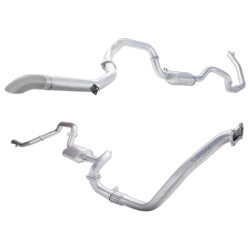 Xforce 3" Turbo Back Exhaust System (409 Stainless) – Toyota Land Cruiser 80 4.2TD 1HD-T / 1HD-FT (1990–1998)