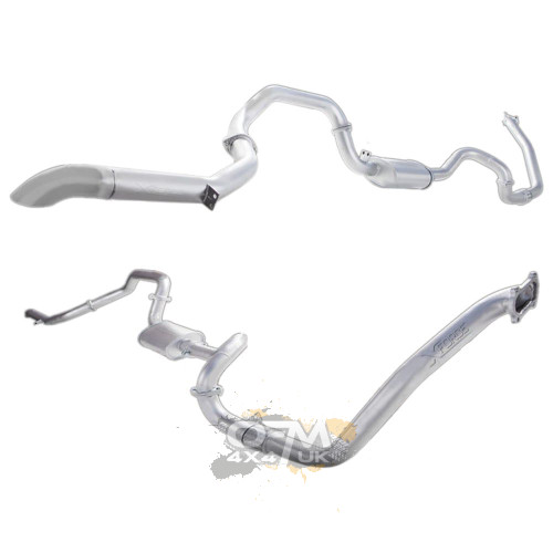 Xforce 3" Turbo Back Exhaust System (409 Stainless) – Toyota Land Cruiser 80 4.2TD 1HD-T / 1HD-FT (1990–1998)