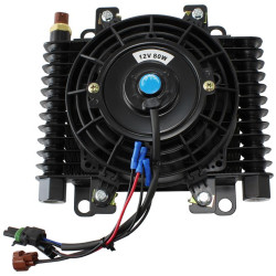 Aeroflow Competition Oil & Transmission Cooler with Fan & Switch