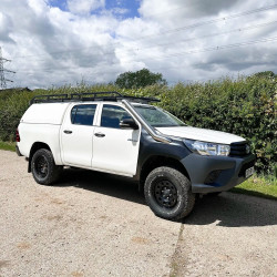 Stainless Steel Snorkel Mid Entry Kit 4" for Toyota Hilux MK8 2016–2020