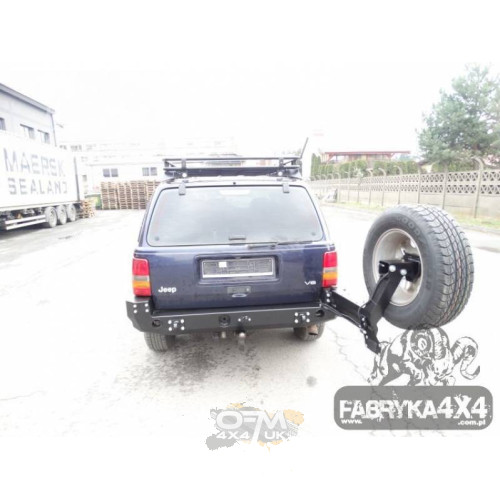 F4x4 Spare Wheel Mount Carrier Bracket for Jeep Grand Cherokee ZJ