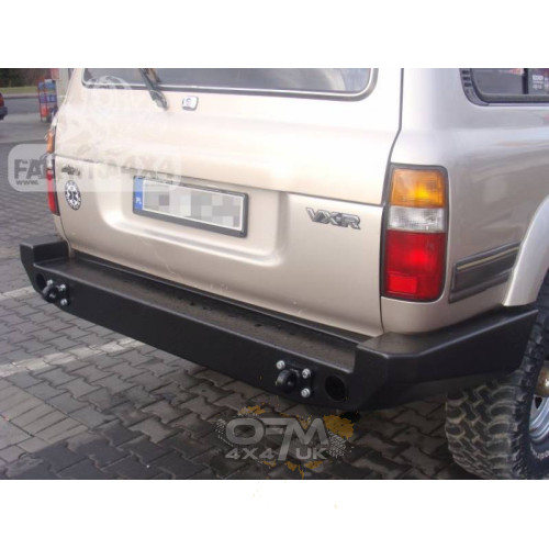 Rear Steel Bumper Toyota Land Cruiser J80 (1989–1998) – Fabryka 4x4 Heavy Duty