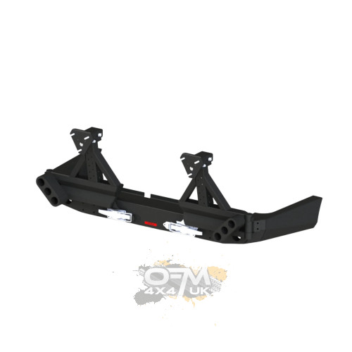 Rear Steel Bumper with Dual Spare Wheel Mount Toyota Land Cruiser J80 (1989–1999) – Fabryka 4x4