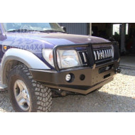 Fabryka 4x4 Front Steel Winch Bumper with Bullbar for Toyota Land Cruiser J90 96-99